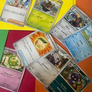 Pokemon Cards Japanese Common